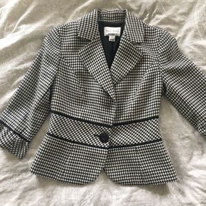 ✨ Metallic Houndstooth Blazer ✨